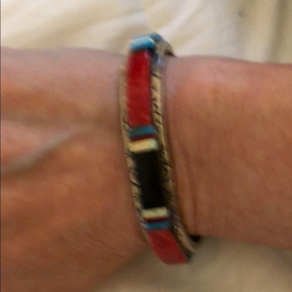 Turquoise cuff bracelet